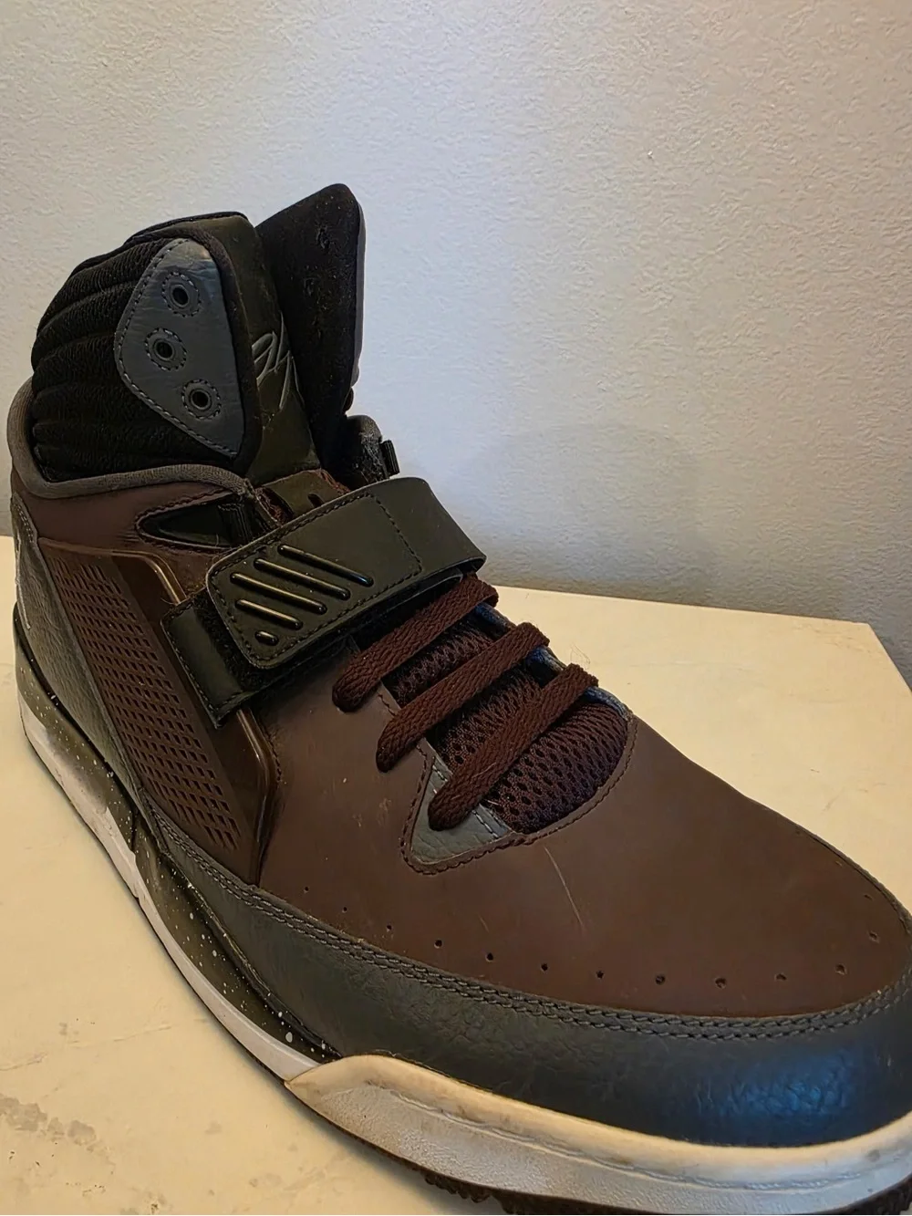 Jordan Flight 97 Deep Burgundy Wolf Grey